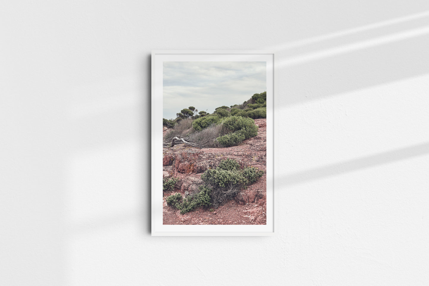 Rest on the Red Ground (Portrait)